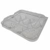 Caja de embalaje para kiwi blíster caja desechable para fruta 2 caja de embalaje para kiwi bandeja transparente de plástico al por mayor