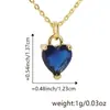 Colar Pingente Série Amor Zircônia Nova Cor Transfronteiriço Exquisito Elegante Acessórios de Pingente de Alta Qualidade Joias Atacado