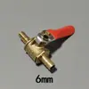 Bomba de Oxigênio Completa 6/8/10mm Junta de Três Vias com Válvula Desviadora Ajustável Acessórios Aerador Tubo de Ar Pagoda Passagem Direta