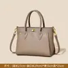 Bolso Nuevo de Estilo Europeo y Americano Transfronterizo para Mujer, Gran Capacidad, Bolso de Hombro Moderno y Sencillo, Bolso Versátil de Alta Calidad para el Trabajo para Mujer