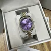 Artículo Popular de Comercio Exterior Transfronterizo: Reloj Azul Hielo Triturado Estilo Emperatriz, Nuevo Hueso de Serpiente Metálico de Cuarzo Saturno Pequeño Dorado para Mujer