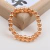 Pulsera Tienda de Oro Cadena de Drenaje Puesto Callejero Suministro Mayorista Joyería de Mano para Mujer Pulsera de Cristal de Imitación Joyería Pequeña Hecho a Mano