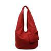 Bolso de Hombro Individual Estilo Japonés para Otoño e Invierno, Bolso de Nylon Grande tipo Dumpling para Trabajar, Salir de Compras, Bolso de Axila para Mamá, Bolso de Mano