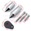 Adecuado para Kawasaki Ninja Zx-6R 2007-2008 Protección contra Caídas Goma Piezas de Modificación para Motocicleta