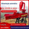 Máquina multifuncional de amassar e triturar palha doméstica seca e úmida de dupla finalidade máquina de corte de grama de reprodução de grama de palha de milho