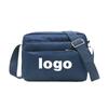 Nova Bolsa Transversal de Ombro de Quatro Camadas em Cor Pura como Presente para Atividades de Bem-Estar Social. Impressão de Logotipo Personalizado e Atacado Disponível