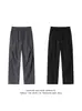 Calças Pleated de Seda de Gelo de Secagem Rápida para Homens, Calças Paracaidistas Largas de Verão Estilo Americano, Calças Longas Casuais de Perna Larga, Roupa Casual Versátil