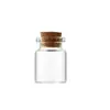 Botella Controlada de 22 ml con Tapa de Rosca y Tapón de Corcho, Botella de los Deseos, Botella de Deriva, Botella Dispensadora de Pastillas de Alcanfor Dulce, Botella de Almacenamiento para Perlas Doradas