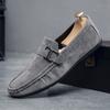Zapatos Doug para Hombre Tono Shake Explosiones Mismo Otoño Mocasines Suela Suave Transpirables Casuales Slip-on Zapatos Perezosos para Conducir