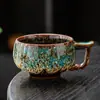 Taza de Café Horneada Taza de Desayuno Taza de Cerámica Taza de Té para Oficina en Casa Taza de Té Taza Maestra Taza de Agua Venta al por Mayor