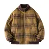 Chaqueta de Invierno para Niños 90% plumón Estilo Coreano Cuadros Lana Relleno de Plumón Modelo Nuevo 2026 para Adolescentes y Niños Abrigo Engrosado