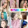 Decoraciones para el Cabello de Ganchillo Metálico Colorido Láser Europeas y Americanas Extensiones de Cabello de Seda Láser Tinsel de Seda Arcoíris para el Cabello