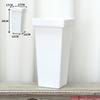 Cubo de Plástico Cuadrado para Flores de Uso Doméstico, Maceta Grande con Plato para Arreglo Floral, Cubo de Agua Profunda para Flores de Balcón