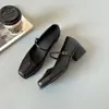 Sapatos Mary Jane Casuais Confortáveis Estilo Retro Artístico Femininos 2026 Novos Para o Trabalho Temperamento Versátil Sapatilhas Gentis