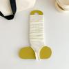 Meias de Passo de Pé Estilo Ballet Meias Finas de Verão até a Panturrilha para Mulheres Cor Pura Aparência Emagrecedora Pernas Meias de Pilha de Agulha Dupla