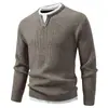 Comércio Exterior Outono Inverno Suéter de Tricô Falso Duas Peças Estilo Preguiçoso Masculino Pulôver Malha Roupa de Fora Solta Camada Interna Camada Base Masculino