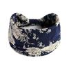 Tiara Boho Europeia e Americana Versão Larga Yoga Esportes Antitranspirante Acessórios de Cabelo Amazon Chapéu Estampado Atacado