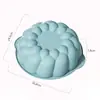 Juego de Moldes de Silicona para Pastel Yonghao en Stock Girasol Calabaza Bandeja para Hornear Textura Gruesa Tela para Hornear DIY Pan Tostado Chiffon