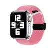 Adequado para pulseira apple iwatch apple ajustável trançada 8 pulseira apple fivela dobrável sucção magnética pulseira ultar
