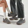 Tênis Masculino New Balance Cuidadosamente Selecionado, Malha Respirável de Outono, Retro Versátil Casual, Tênis de Pai para Corrida