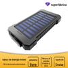 Fabricantes de comércio exterior transfronteiriço tesouro de carregamento solar 20000 mA energia móvel à prova d'água ao ar livre POWERBANK