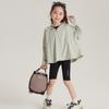 Ropa de protección solar para niños nueva 2024, ropa de protección solar para niñas de ala ancha estilo coreano, deslizante de seda fría, abrigo de protección solar de verano