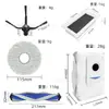 Compatible con el Juego de Accesorios para Robot Aspirador Kewos X5Pro: Cepillo Rotatorio, Filtro, Bolsa para el Polvo, Paño para Trapear, Exclusivamente para Ventas Transfronterizas