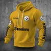 Uniforme de Equipo Transfronterizo Europeo y Americano Tallas Grandes Impresión Digital 3D Cárdigan Holgado con Cremallera y Capucha Sudadera Deportiva Sudadera de Invierno