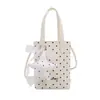 Mini Bolso de Lunares 2026 para Mujer, Estuche Brillante para Teléfono Móvil con Estampado de Letras, Bolso Cruzado Fresco y Juvenil