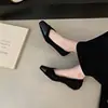 Sapatos Casuais de Bico Raso Estilo Francês para Mulheres, Novos Sapatos Mary Jane Slip-On de Outono 2026, Sapatos de Festa, Sapatos Pequenos de Couro