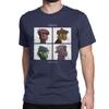 Camisetas de Banda de Música Gorillaz Hombres Loco Puro