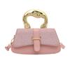Venta al por mayor Textura de alta gama Bolso cuadrado pequeño de mano Bolso de mujer 2025 Verano Nuevo Nicho Bolso de hombro Bolso cruzado versátil para ir al trabajo