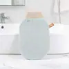 Toalla de Baño Exfoliante de Arena Gruesa Herramienta de Exfoliación para Baño Unisex para el Hogar Eliminación de Barro Corporal Eliminación de Manchas Guante de Baño Exfoliante Amigable con la Piel