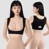 Roupa Íntima Corretora Anti-queda Transfronteiriça Reunião e Coleta de Seios Laterais Levantar e Puxar Prevenção de Expansão Lateral Correção Roupa Íntima para Costas Bonitas Feminina