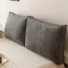 Almofada de Cabeceira, Travesseiro de Cama, Almofada Retangular de Apoio Lombar, Almofada Macia Tatami para Janela de Canto na Sala de Estar, Removível e Lavável