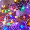 Luces LED Pequeñas de Colores, Guirnaldas de Luces Parpadeantes, Luces de Hadas, Luces Solares para Exteriores, Camping, Puestos de Mercado Nocturno, Tiras de Luces de Neón