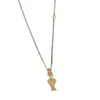 Collar Largo con Colgante de Botella en Relieve Estilo Lujo Ligero, Collar de Suéter de Gama Alta Moderno y Versátil, Colgante de Diseño Personalizado de Nicho para Mujeres