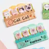 Adesivos Fofos de Patinha de Animal Desenho Animado Adesivos de Alto Valor Etiqueta de Recompensa de Aprendizado Classificação Papelaria Pequenos Presentes