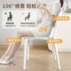 Silla de Plástico para Uso Doméstico, Silla Nórdica Engrosada para Comedor con Respaldo, Silla de Negocios para Mesa de Comedor, Taburete Moderno Simple Confortable