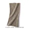 Cachemira Otoño/Invierno 2026 Nuevo Bufanda Cálida para Mujer Hueca Gruesa Tejida de Punto Calentador de Cuello Protector de Cuello