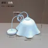 Concha de abajur acrílico estilo pequena fragrância decoração ins luminária pendente luminária de mesa luminária de chão capa universal acessórios brancos diy