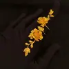 Nuevo Anillo de Peonía Dorada Estilo Chino, Moderno y Versátil, con un Diseño de Nicho, Anillo de Peonía Dorada de Alta Gama, Exquisito y Elegante