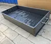 Forno de Churrasqueira Soldado Integral Espesso Borda Gordurosa Grande Forno de Peixe Grelhado Comercial Carvão Churrasqueira Antiga Suporte Personalização