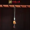 Yiming Xianyuan Sandalwood Corrente para Celular Chaveiro de Bolsa Cartoon Pingente de Casal Acessórios Culturais e Criativos