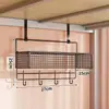 Esenciales para Dormitorio Universitario Estante de Almacenamiento para Litera Inferior Habitación Litera Artefacto de Almacenamiento Colgante para Mesita de Noche Colgador