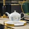 Platos Domésticos de Jingdezhen Plato de Cena de Cerámica Mesa de Hotel Vajilla de Porcelana Fina Juego Logotipo Regalo Venta al por Mayor