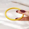 Pulsera Premium Vintage con Estampado de Loto, Estilo Tradicional Vietnamita de Oro de Arena, Pulsera de Imitación de Oro para Mujer, Joyería de Retención de Color Duradera