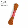 Hilo de Algodón Retorcido a Mano Estilo Xizang 10m / Pulsera de Borla Tejida a Mano con Cuentas, Cordón de Algodón No Elástico