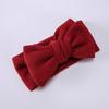Diadema de Moño para Bebé Transfronteriza Diadema de Punto Nudo para Niños Protección de la Fontanela Accesorios para el Cabello Flor en el Cabello Moño Accesorios para el Cabello