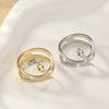 Anillo de serpiente transfronterizo de Amazon para mujer, ligero, de lujo, de alta gama, personalizado, creativo, pulsera.